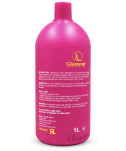 Glamour Beauty 2-in-1 Shampoo & Conditioner 1L product packaging
