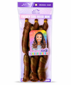 Meisha Hair French Curl Braid Mini 8 Inch Color 27/30