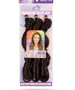 Meisha Hair French Curl Braid Mini 8 Inch Color 4 gallery image