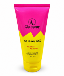 Glamour Beauty Styling Gel high hold no flakes no residue