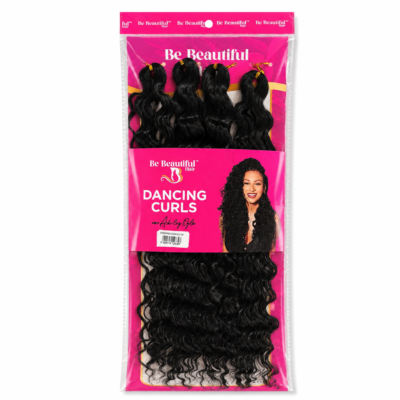 Be Beautiful Dancing Curls Crochet Braiding Hair