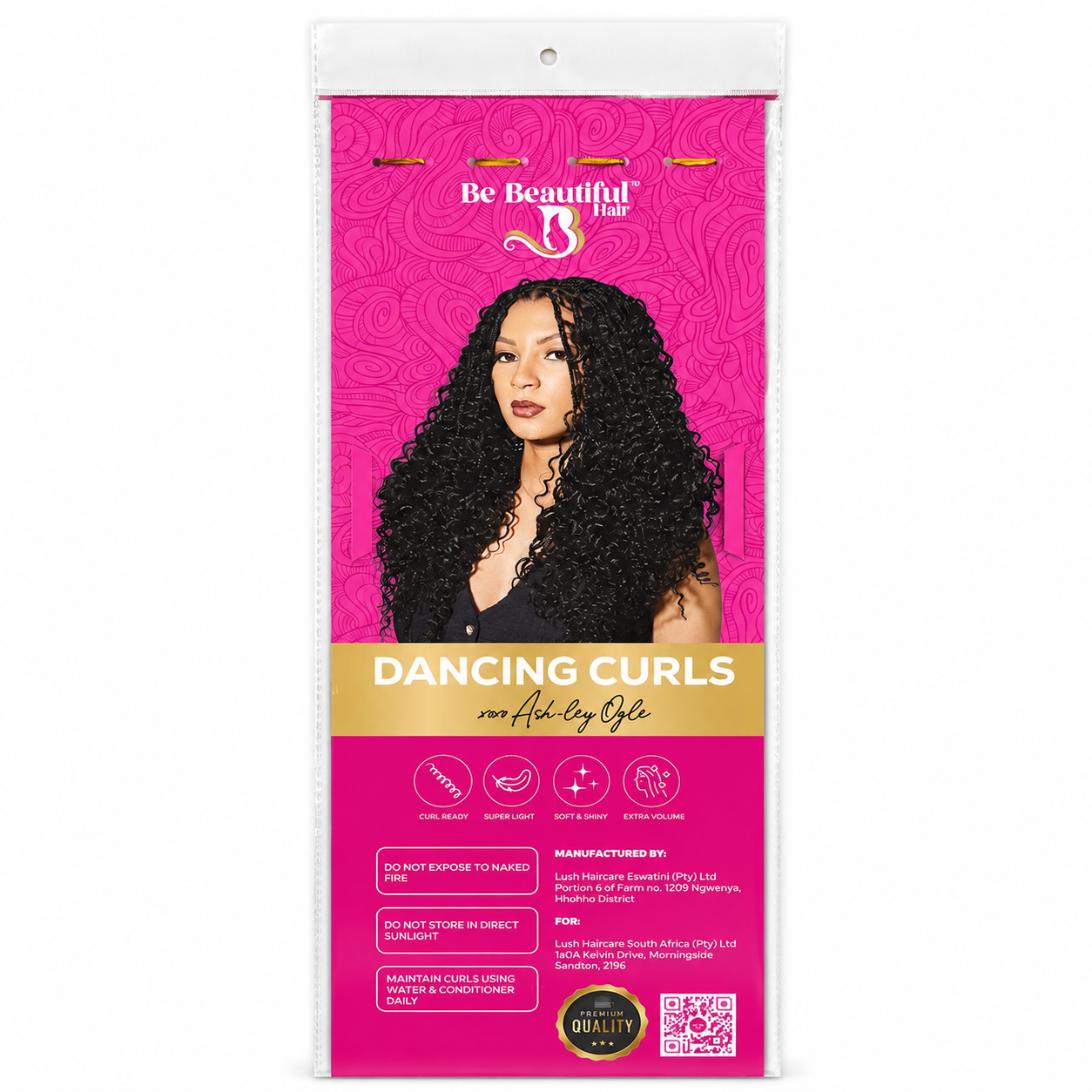 Be Beautiful Dancing Curls crochet braiding hair colour 1
