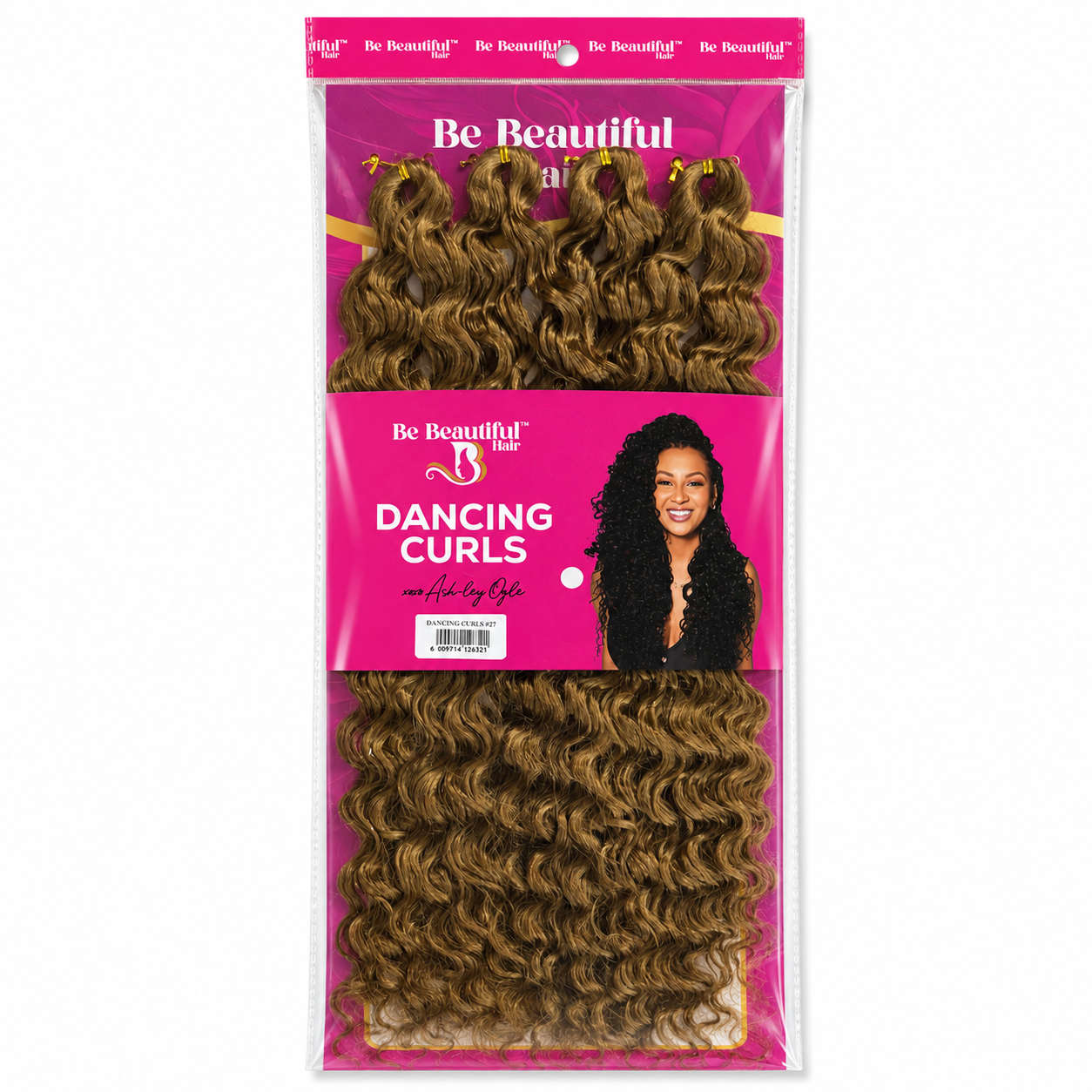 Be Beautiful Dancing Curls crochet braiding hair colour 27