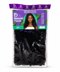 Darling Natural Twist 20 inch hair extensions colour 1/33