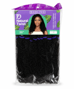 Darling Natural Twist Crochet Hair Extensions 20 Inch #2