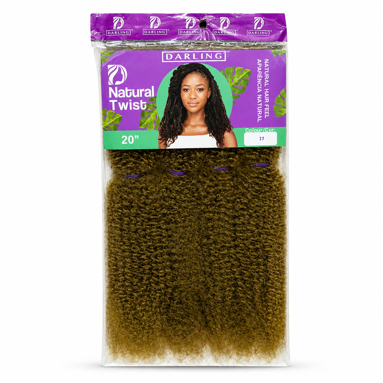Darling Natural Twist Crochet Hair Extensions 20 Inch #27