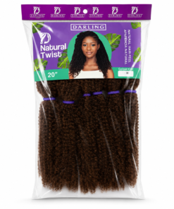 Darling Natural Twist Crochet Hair Extensions 20 Inch #30