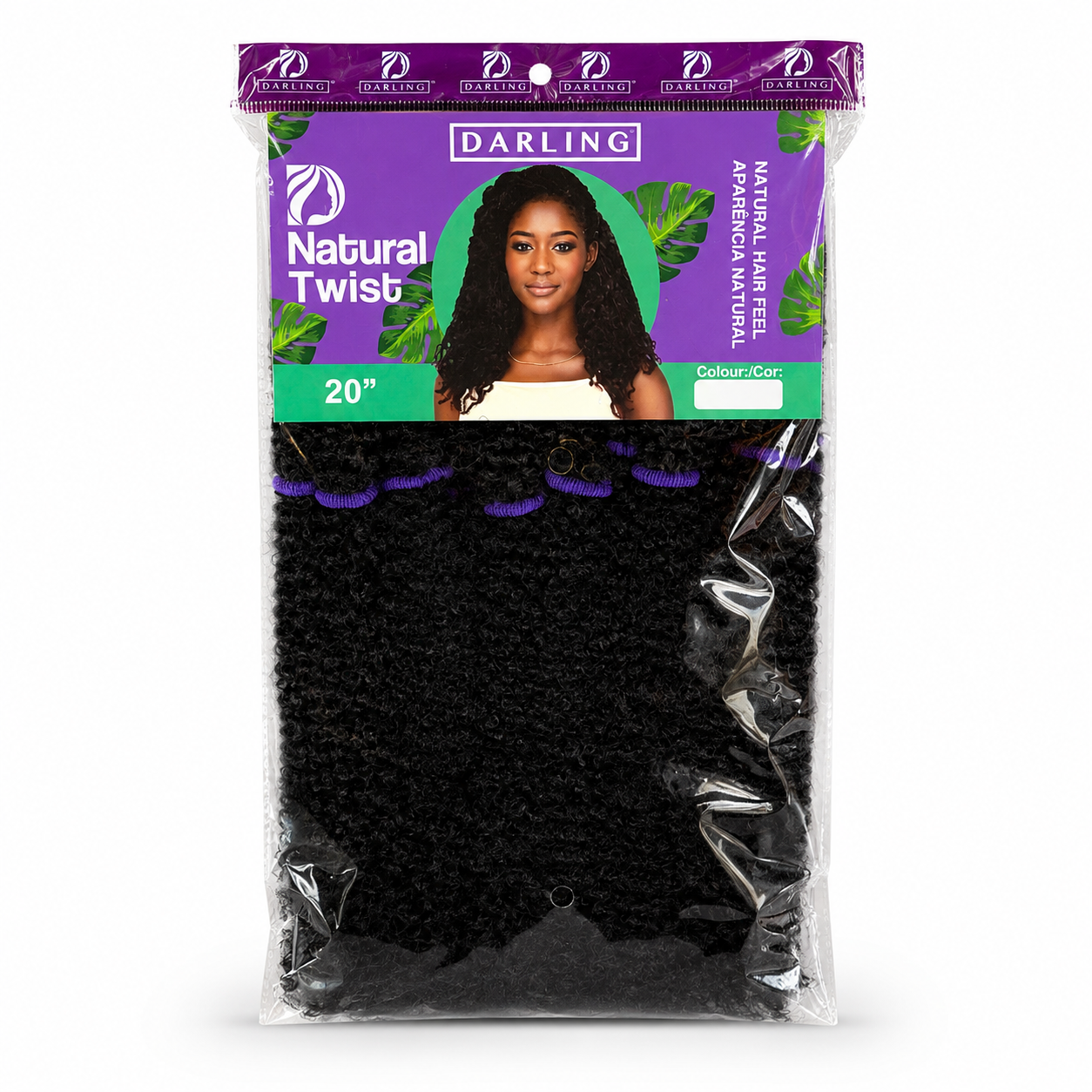 Darling Natural Twist Crochet Hair Extensions 20 Inch #4