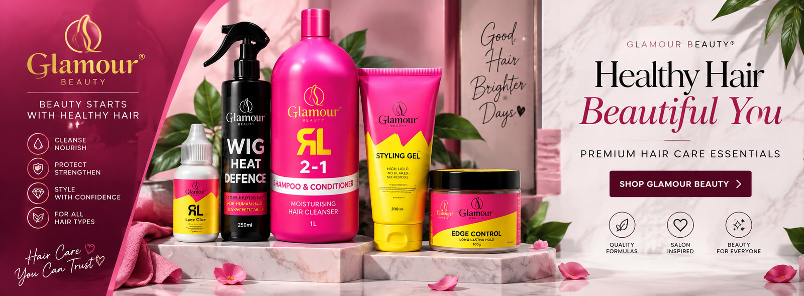 Glamour Beauty premium hair care
