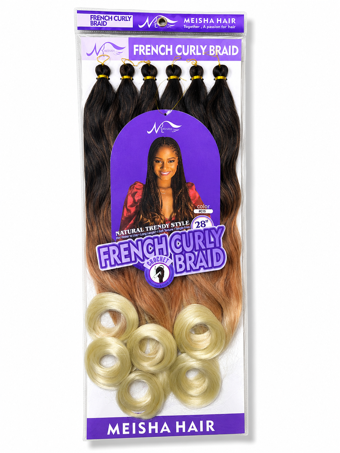 Meisha Hair colour C15