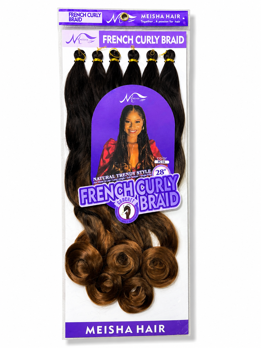 Meisha Hair colour C16